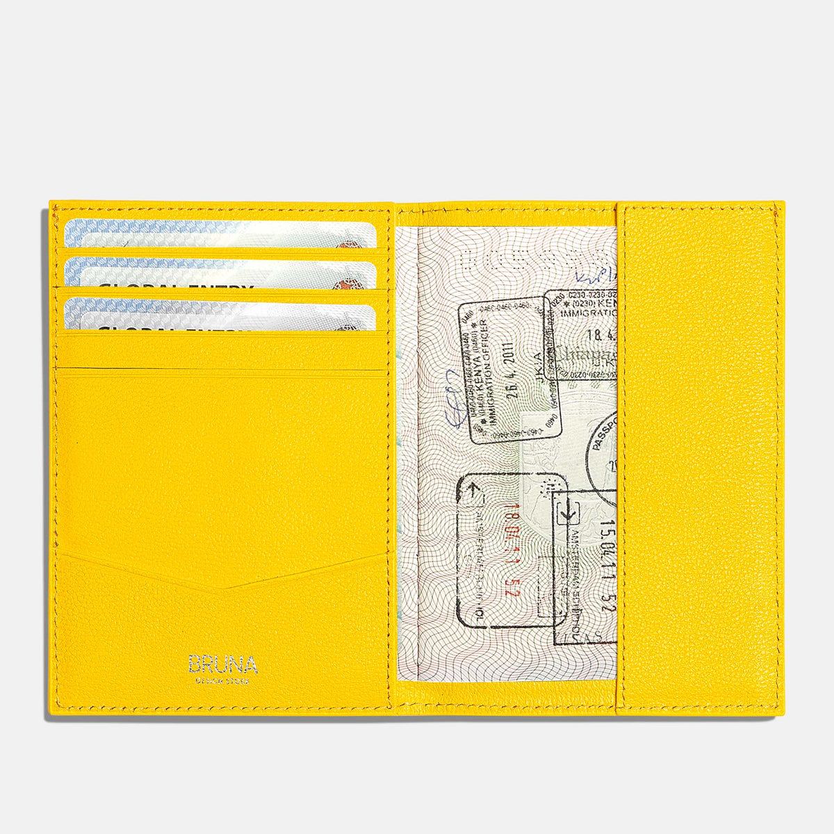 Funda Para Pasaporte Individual - Manhattan Yellow
