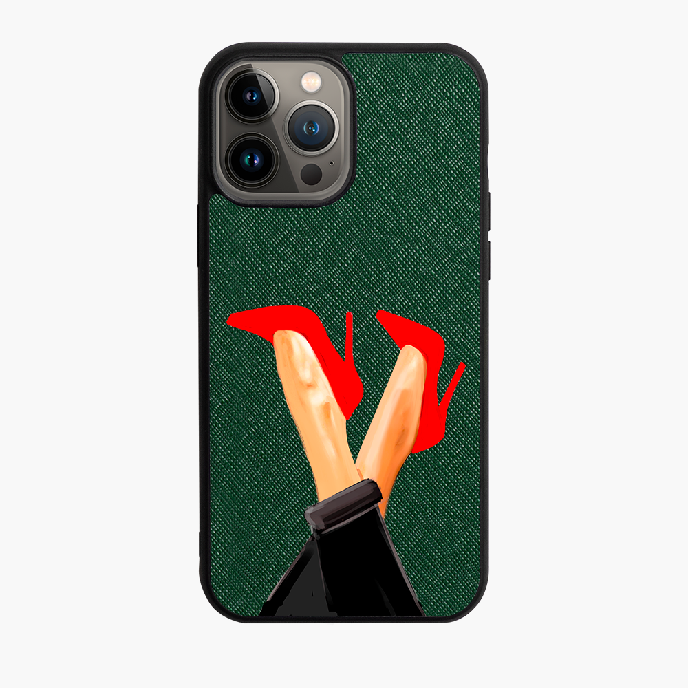 Stilettos - iPhone 13 Pro Max - Forest Green