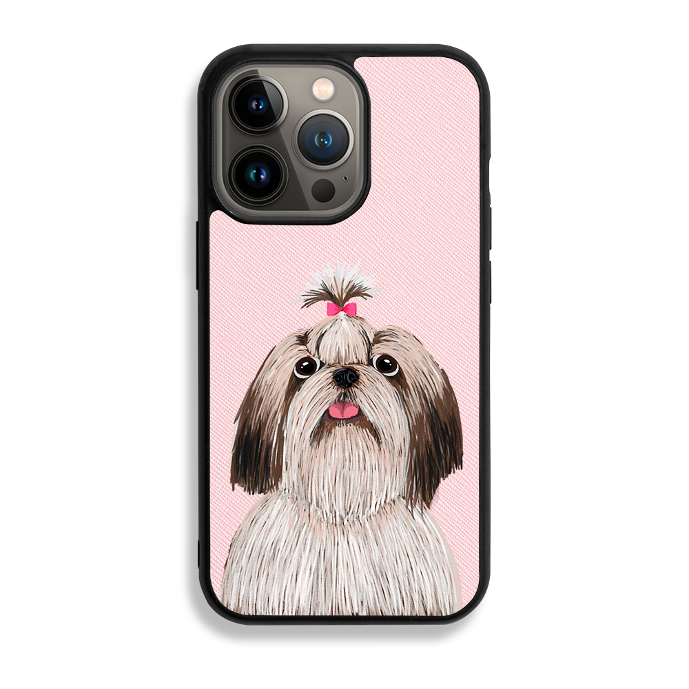 Shih Tzu - iPhone 13 Pro - Forbidden Pink