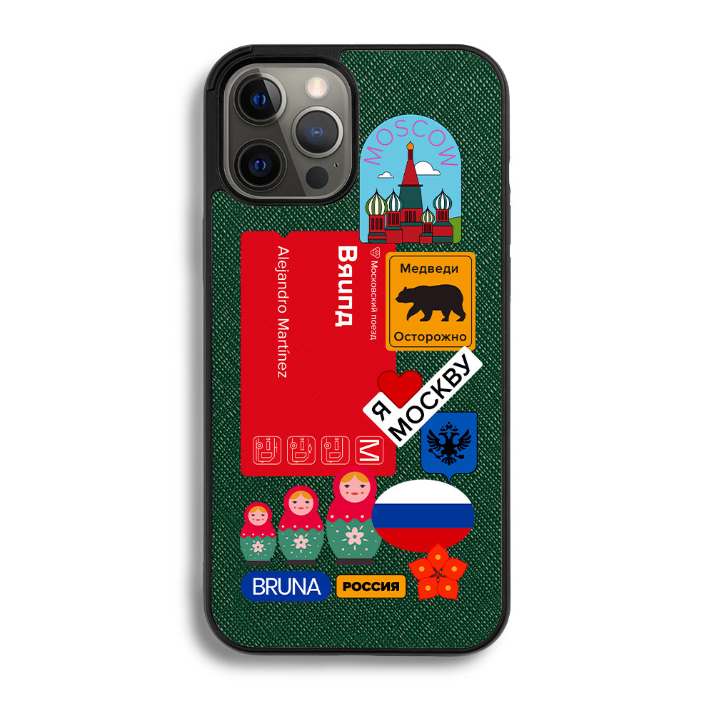 Moscow City Stickers - iPhone 12 Pro Max - Forest Green