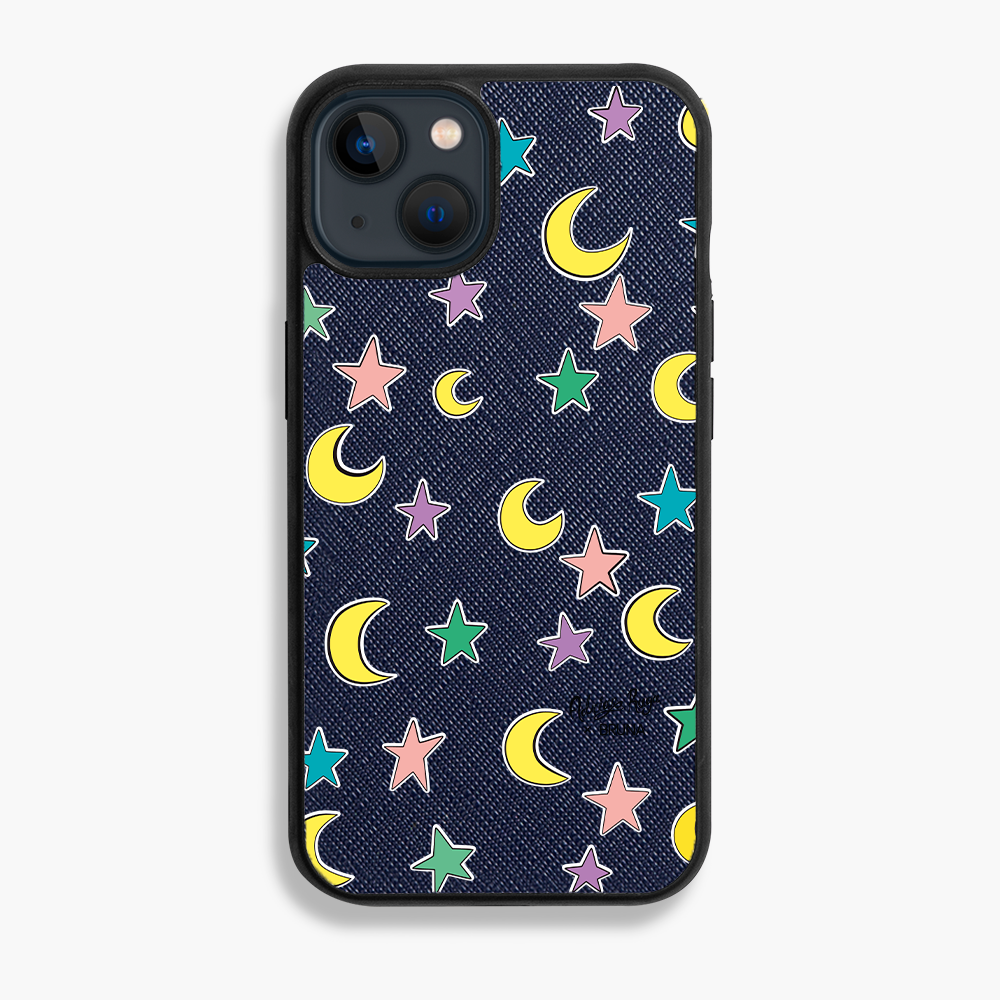 At Midnight by Adrián Ruga - iPhone 13 - Navy Blue