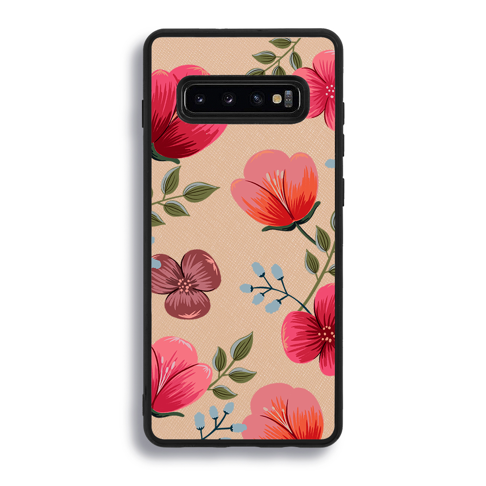 Blooming Beauties - Samsung S10 Plus - Nude Coco