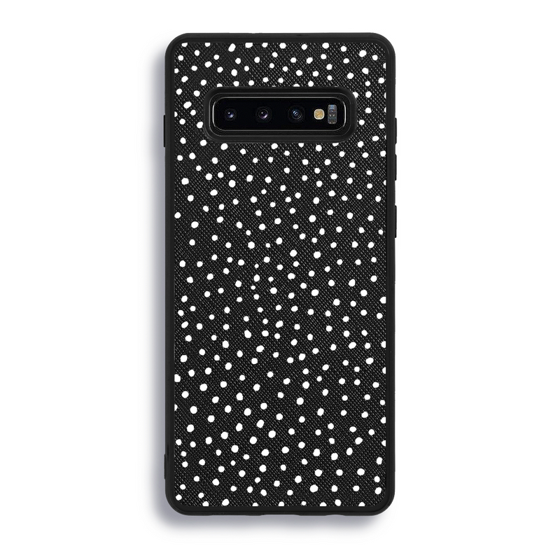 Dots - Samsung S10 - Black Caviar