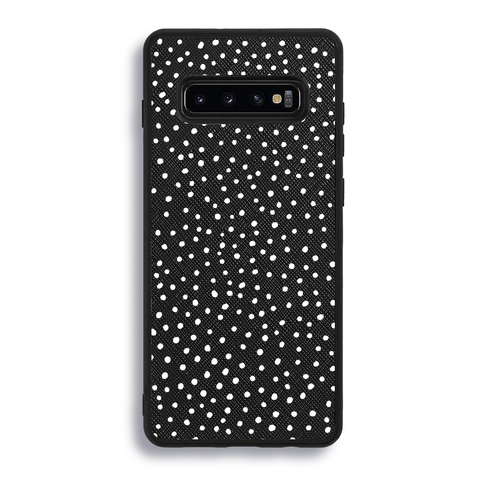 Dots - Samsung S10 Plus - Black Caviar