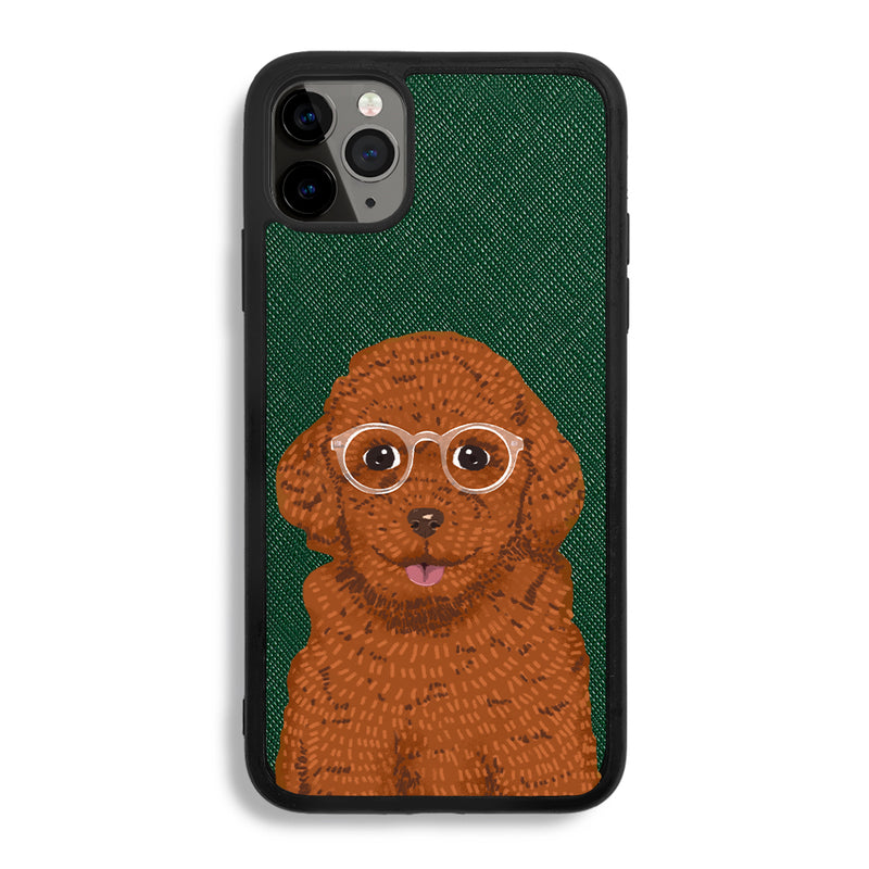 Poodle Toy - iPhone 11 Pro Max - Forest Green