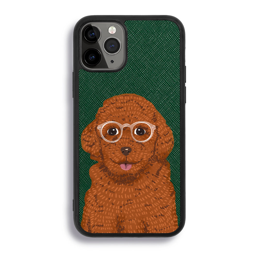Poodle Toy - iPhone 11 Pro - Forest Green