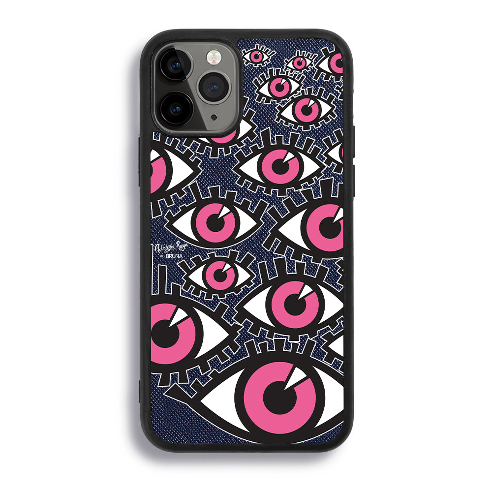 Look At Me Again by Adrián Ruga - iPhone 11 Pro Max - Navy Blue