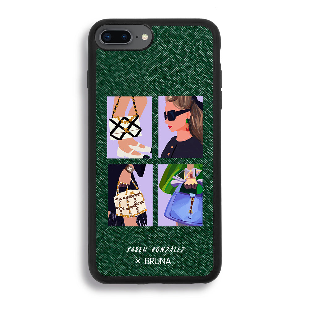 Fashion Moments by Karen González- iPhone 7/8Plus - Forest Green