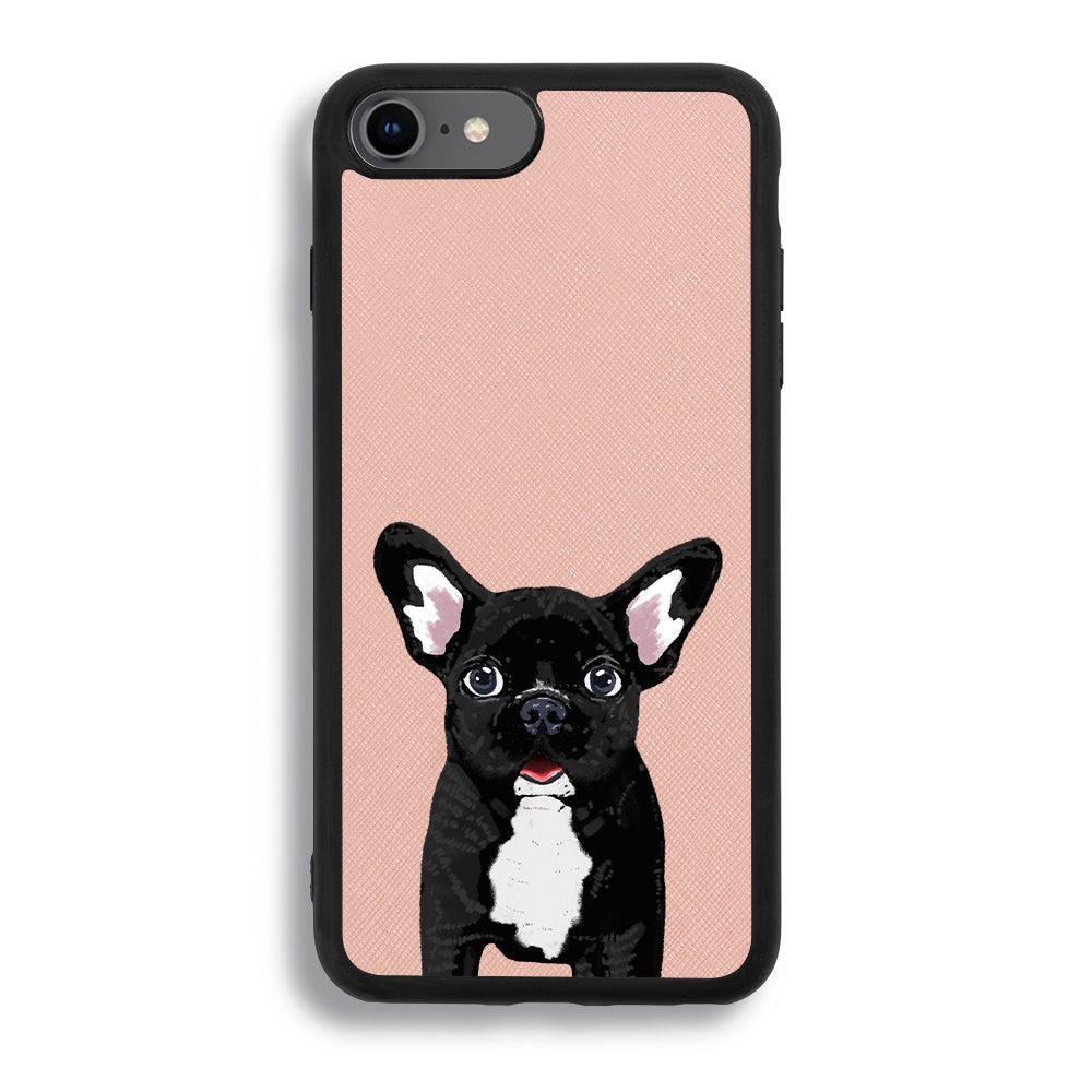 Bulldog Francés - iPhone 7/8/SE - Pink Molly