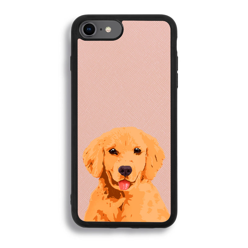 Golden Retriever - iPhone 7/8 - Pink Molly