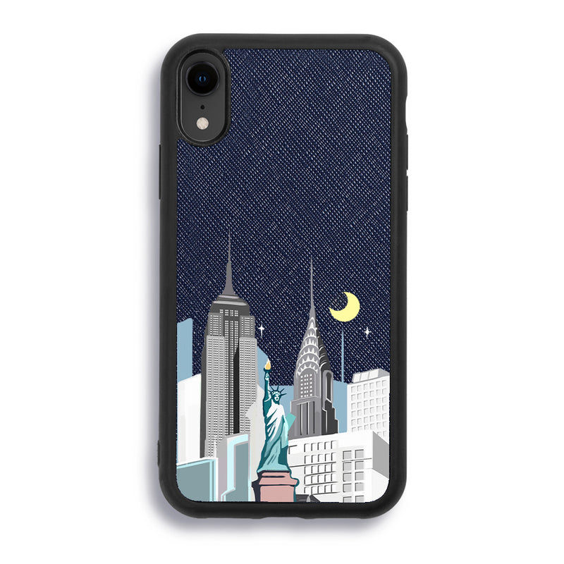 New York - iPhone XR - Navy Blue