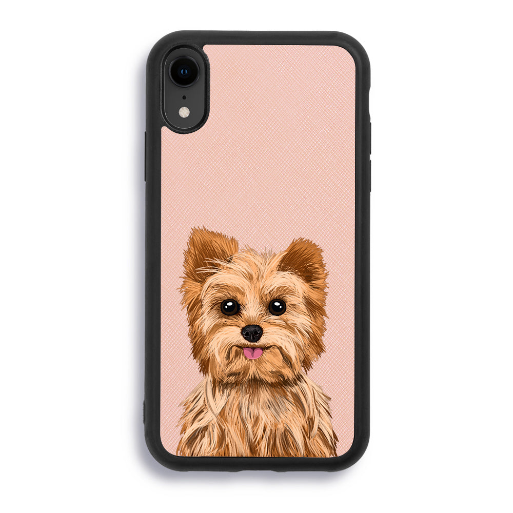 Yorkshire Terrier - iPhone XR - Pink Molly