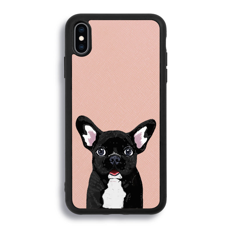 Bulldog Francés - iPhone XS Max - Pink Molly