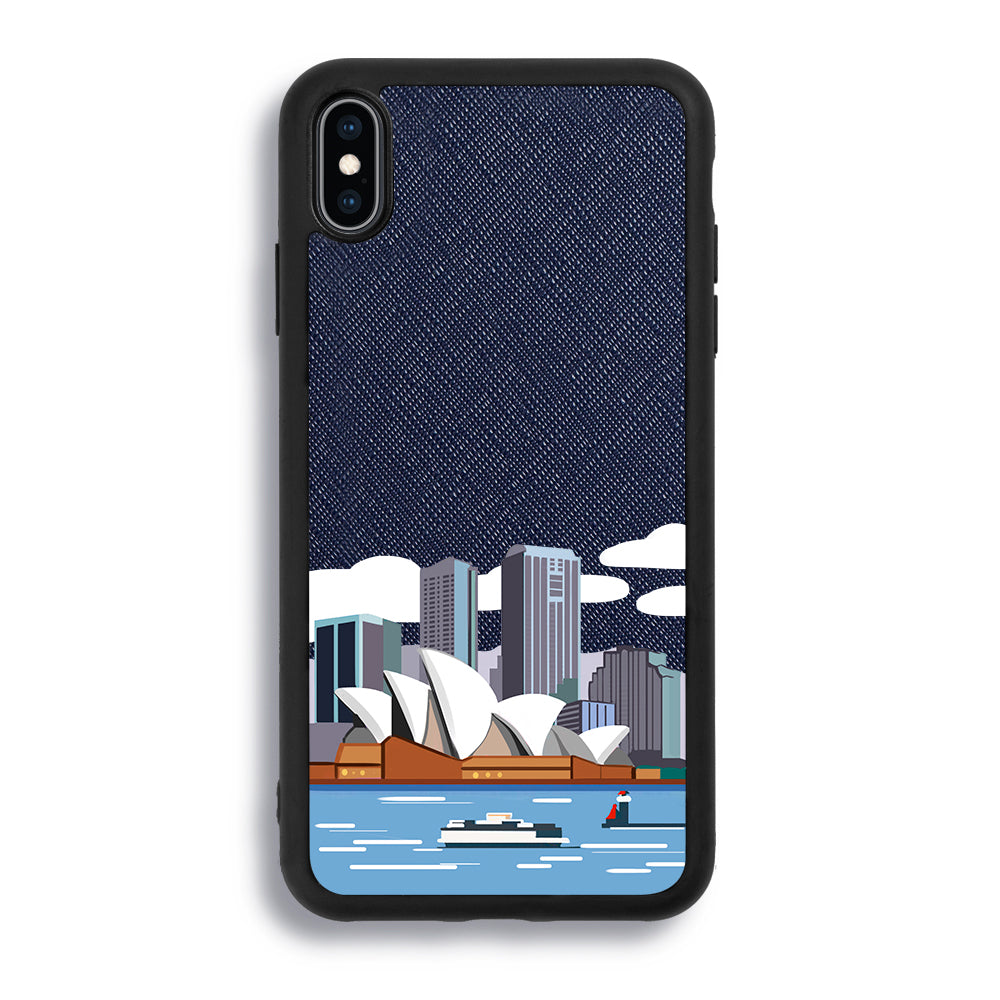 Sydney - iPhone XS Max - Navy Blue