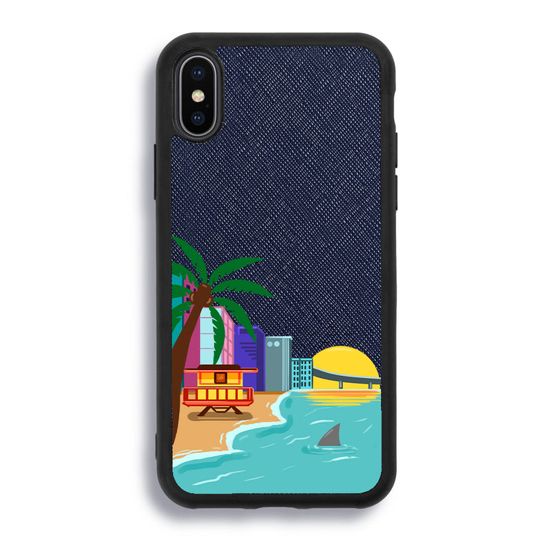 Miami - iPhone X/XS - Navy Blue