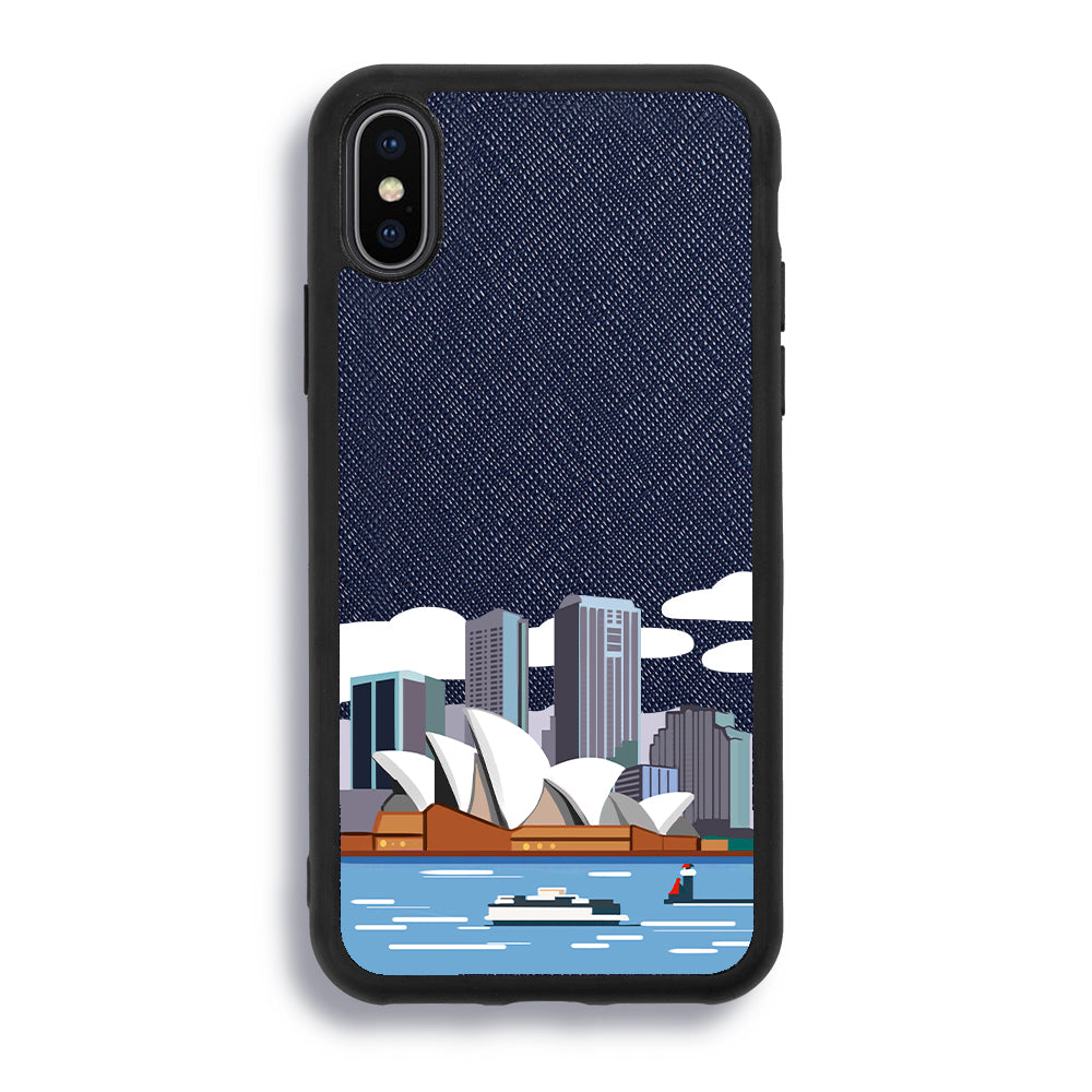 Sydney - iPhone X/XS - Navy Blue