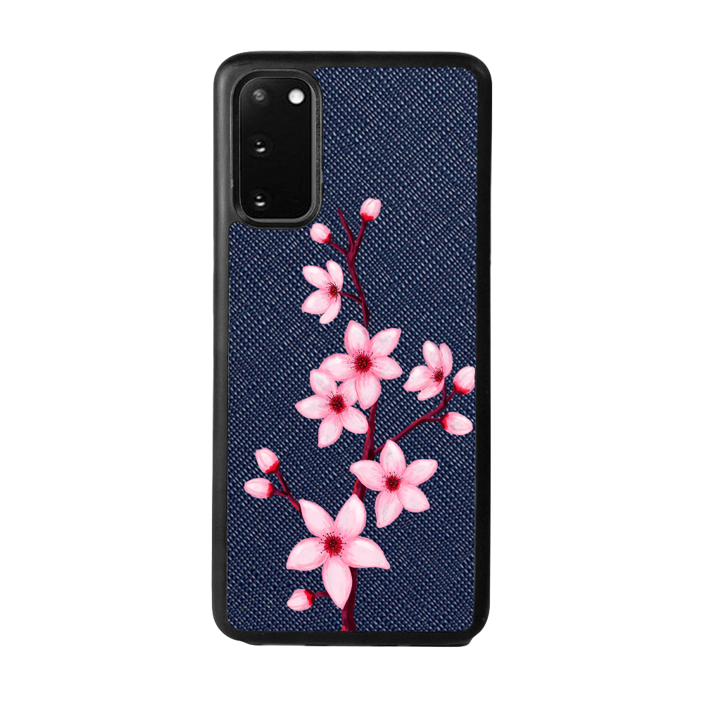 Pink Orchid - Samsung S20 - Navy Blue