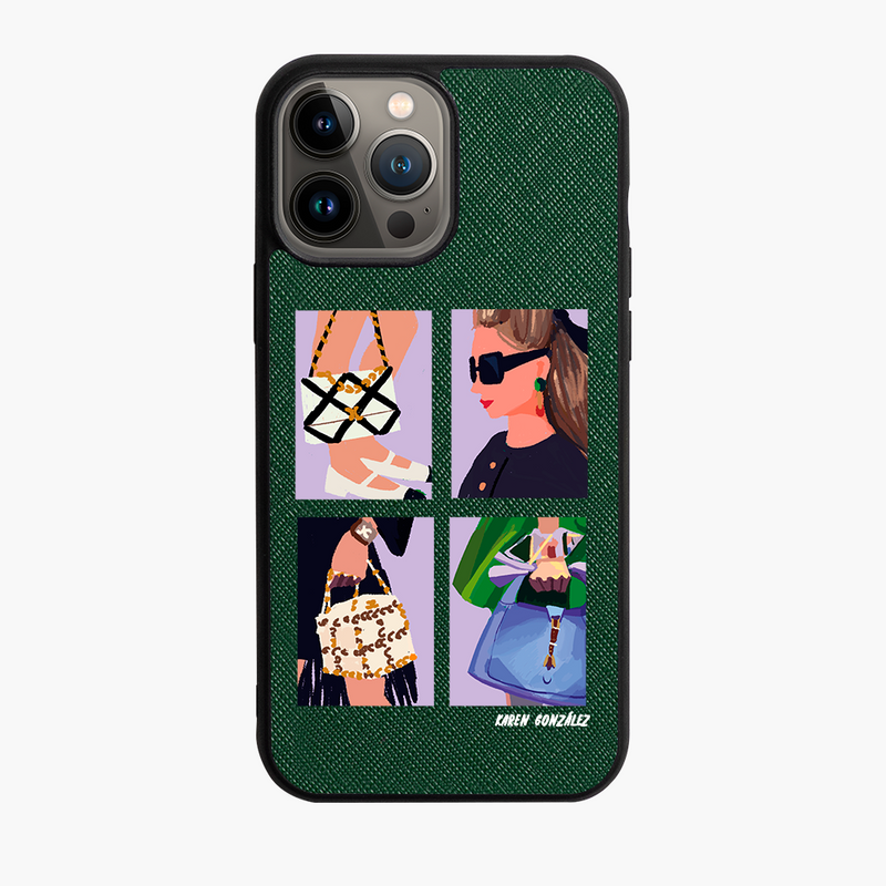 Fashion Moments by Karen González - iPhone 13 Pro Max - Forest Green