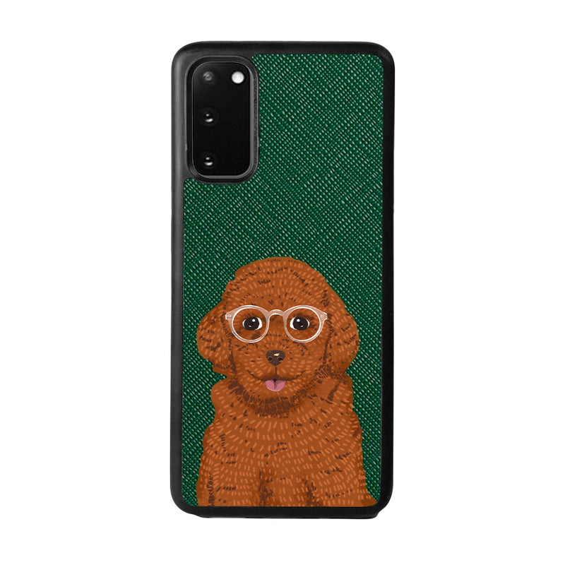 Poodle Toy - Samsung S20 - Forest Green