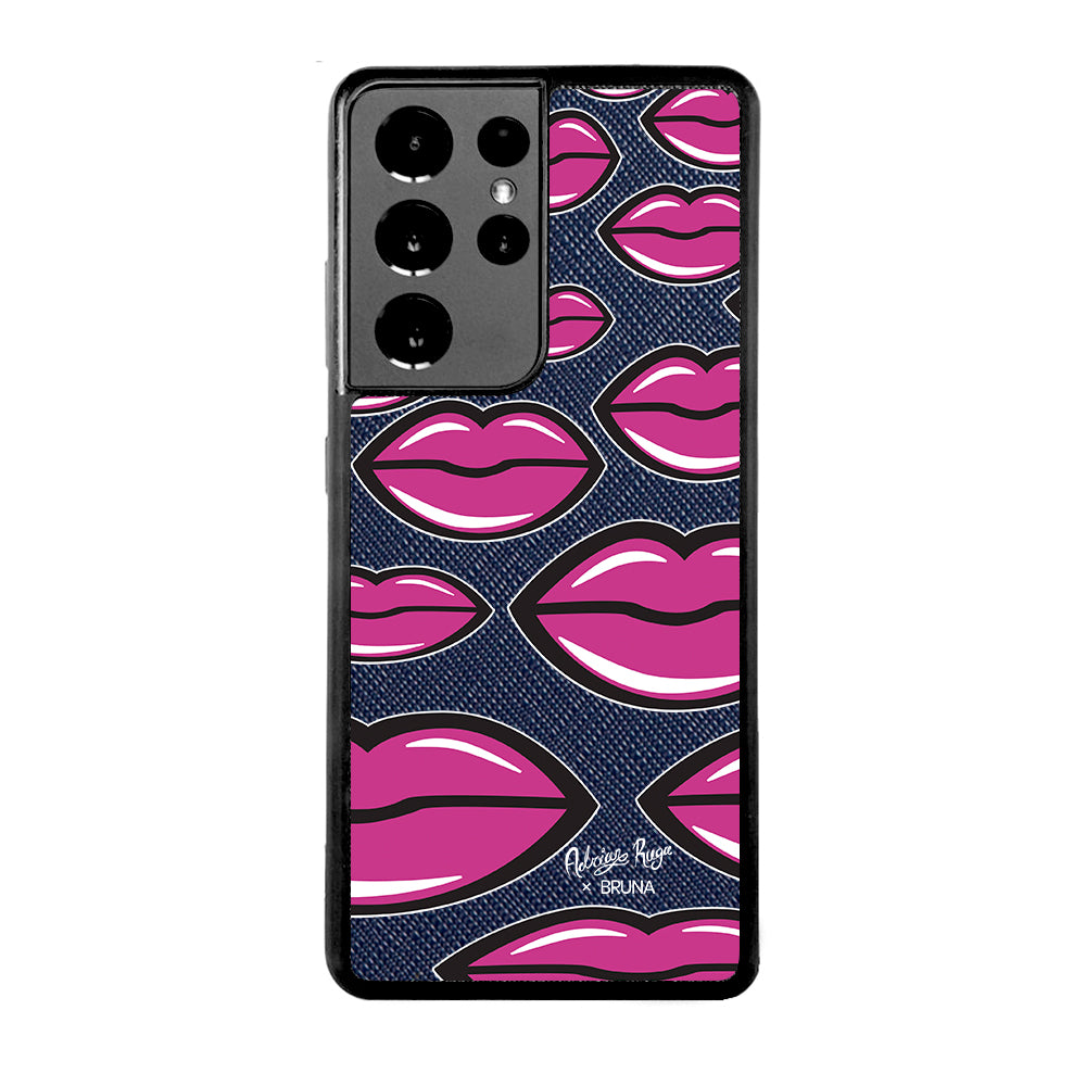 Give You A Kiss by Adrián Ruga - Samsung S21 Ultra - Navy Blue
