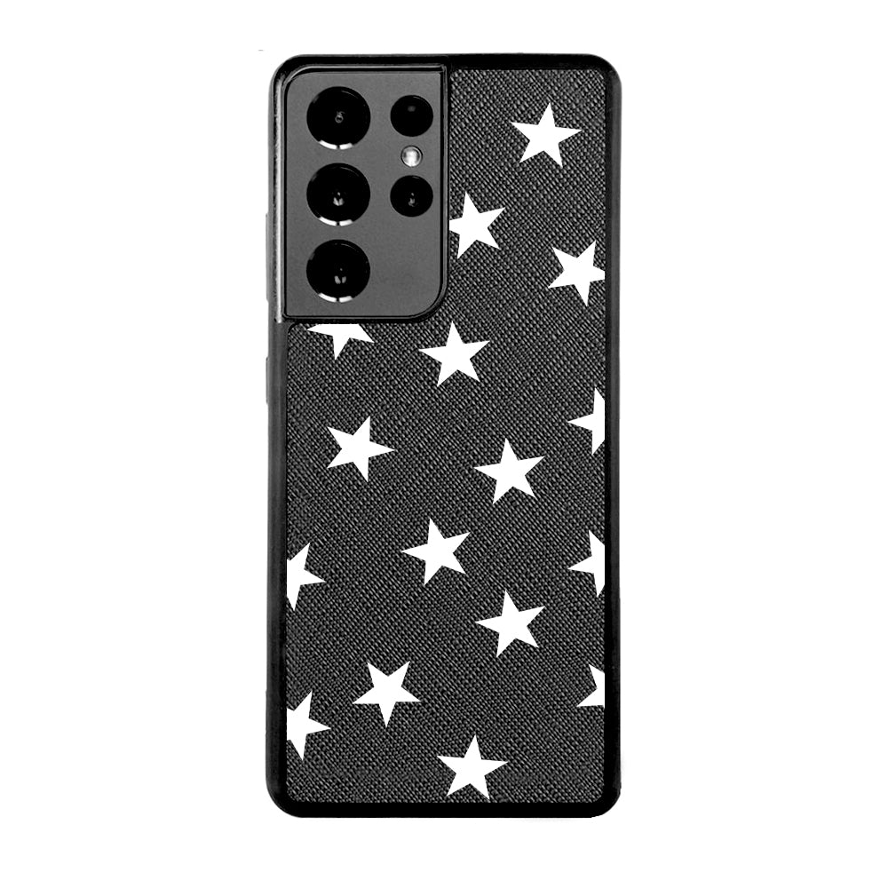 Estrellas Blancas - Samsung S21 Ultra - Black Caviar