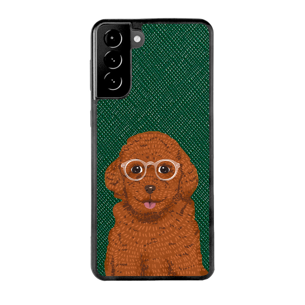 Poodle Toy - Samsung S21 Plus - Forest Green