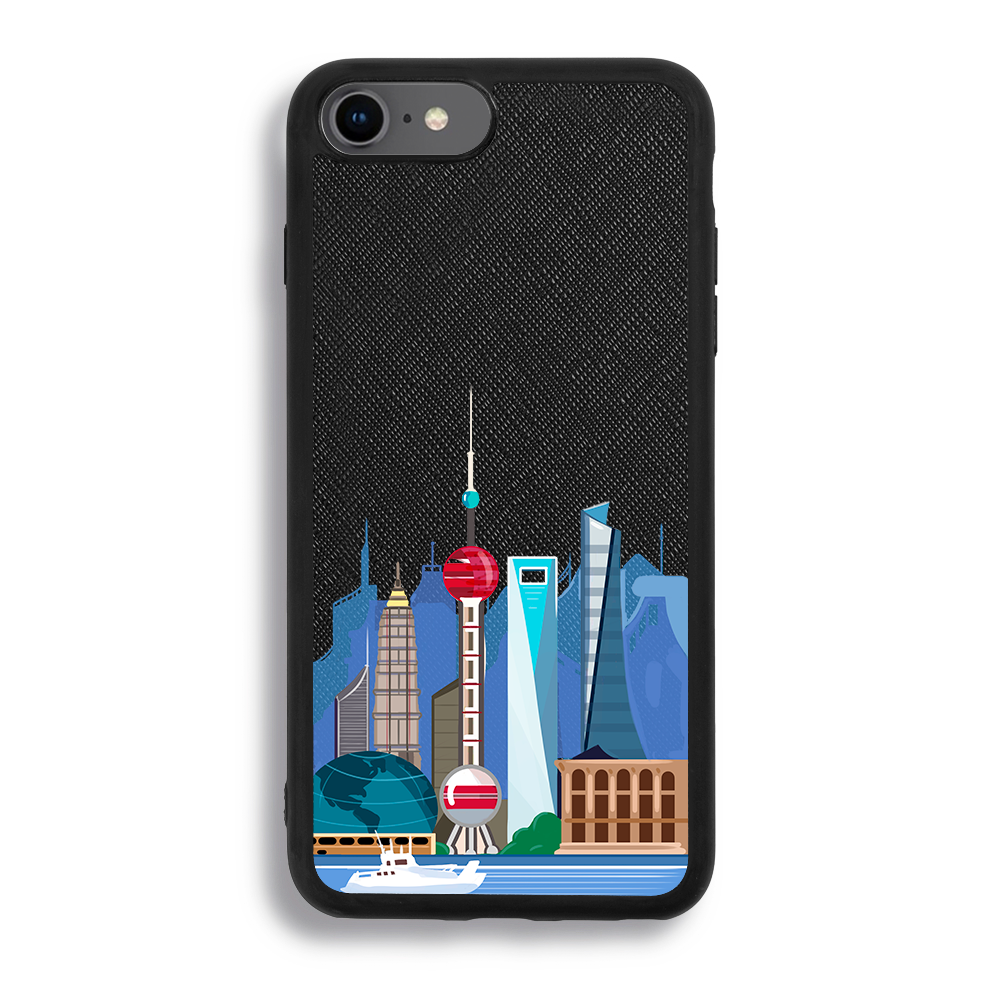 Shanghai - iPhone 7/8/SE2 - Black Caviar