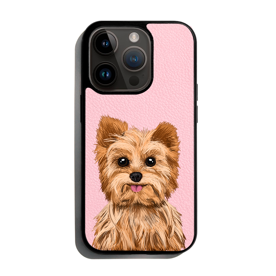 Yorkshire Terrier - iPhone 14 Pro Max - Forbidden Pink