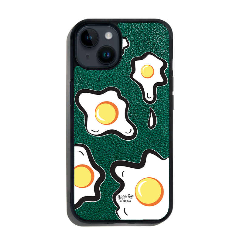 Home Breakfast by Adrián Ruga - iPhone 14 Plus - Forest Green