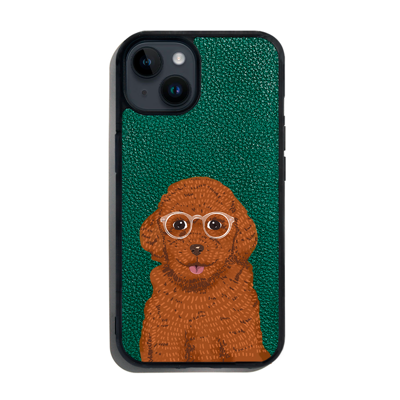 Poodle Toy - iPhone 14 Plus - Forest Green