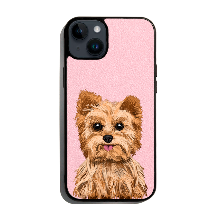 Yorkshire Terrier - iPhone 14 Plus - Forbidden Pink