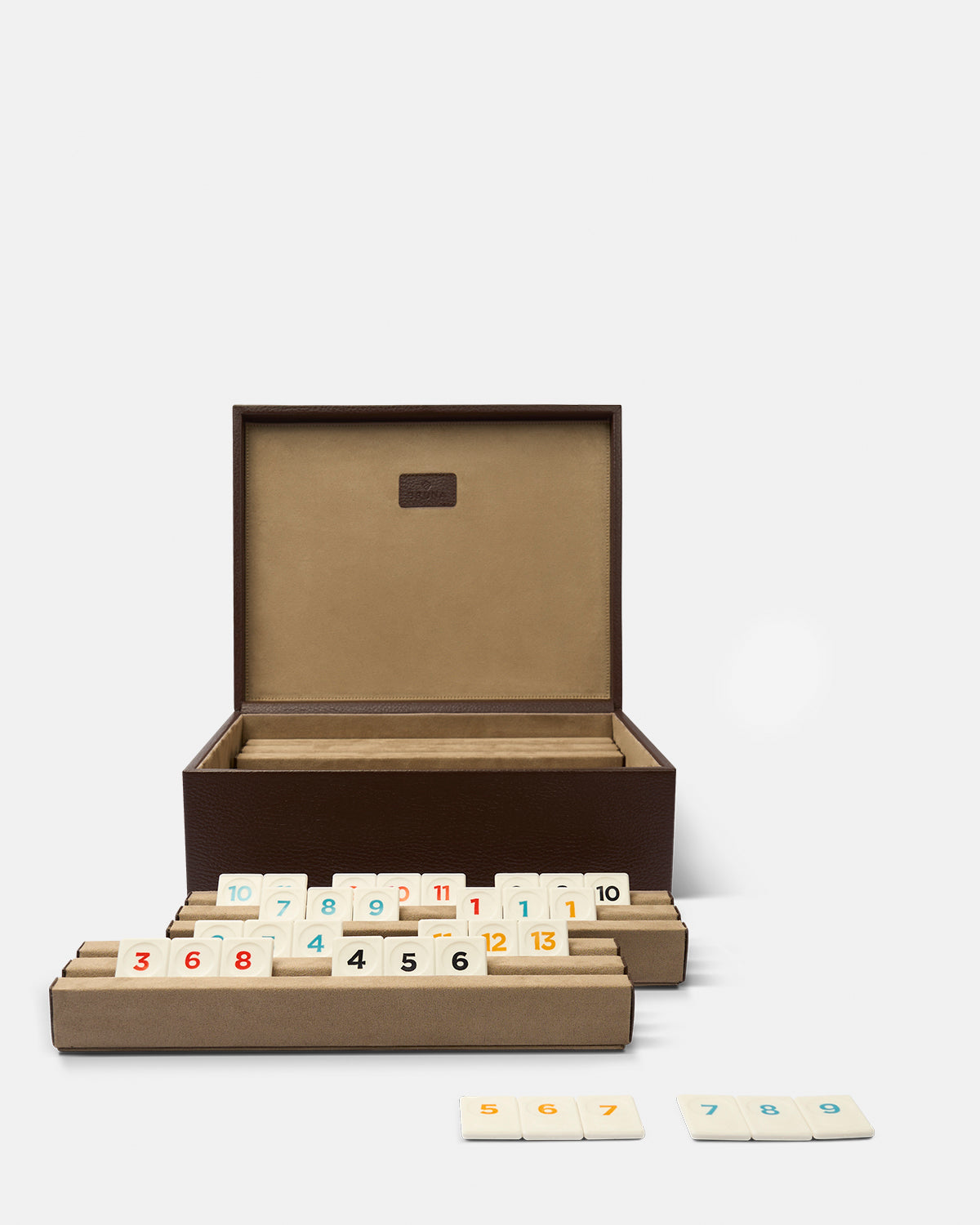 Rummy Fichas Clásicas - Espresso