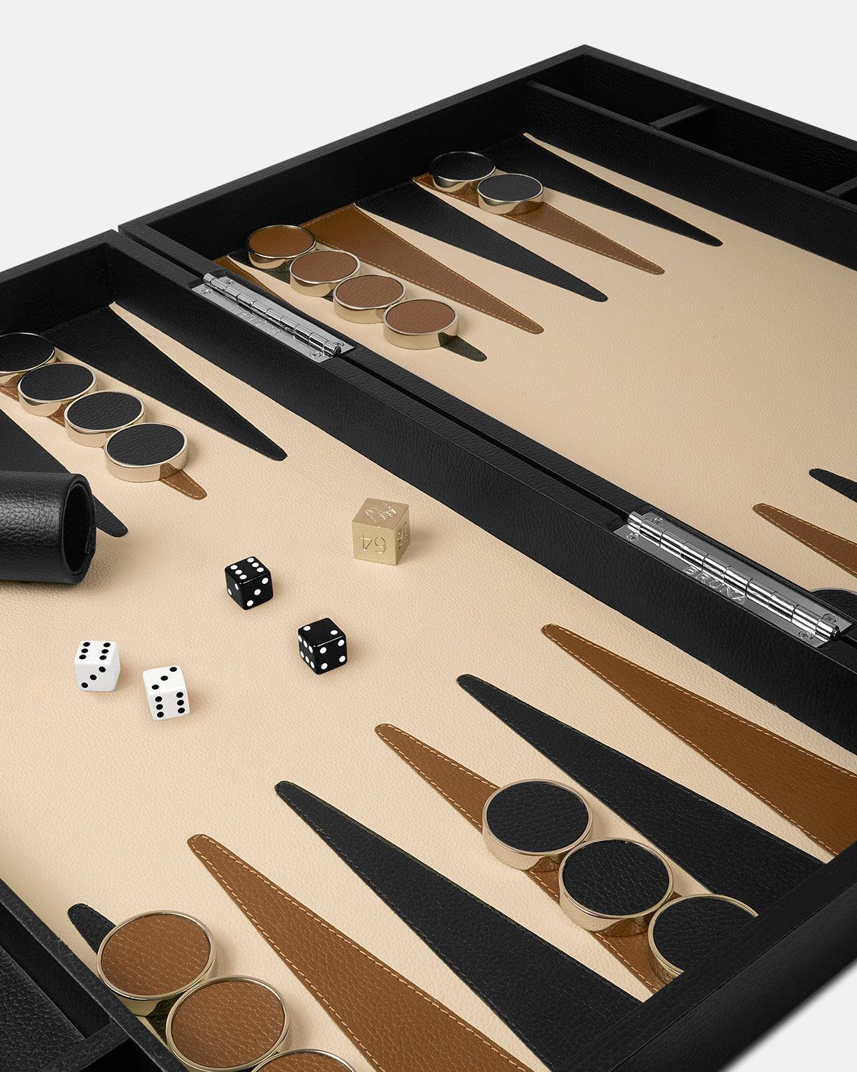 Backgammon Premium Grande - Black Caviar