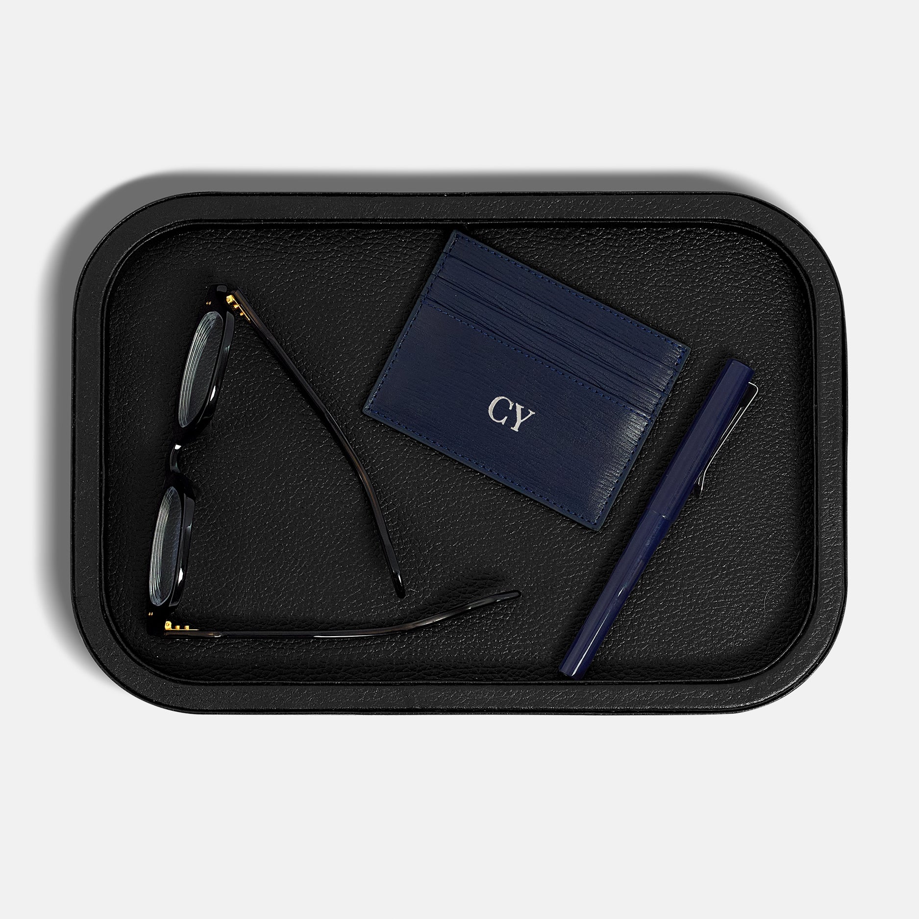 Charola Rectangular - Black Caviar