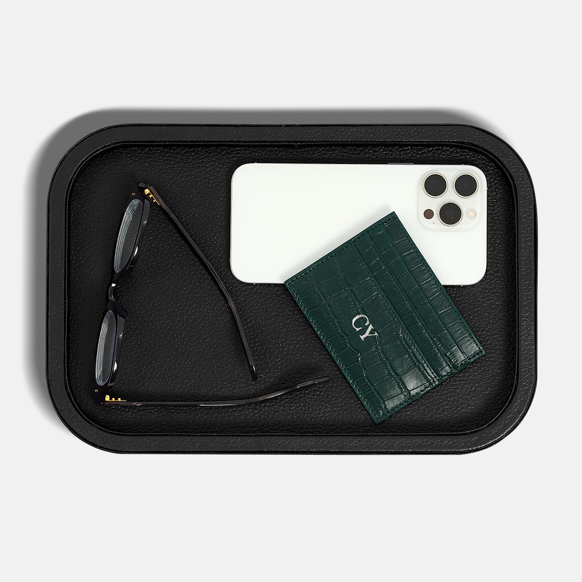 Charola Rectangular - Black Caviar