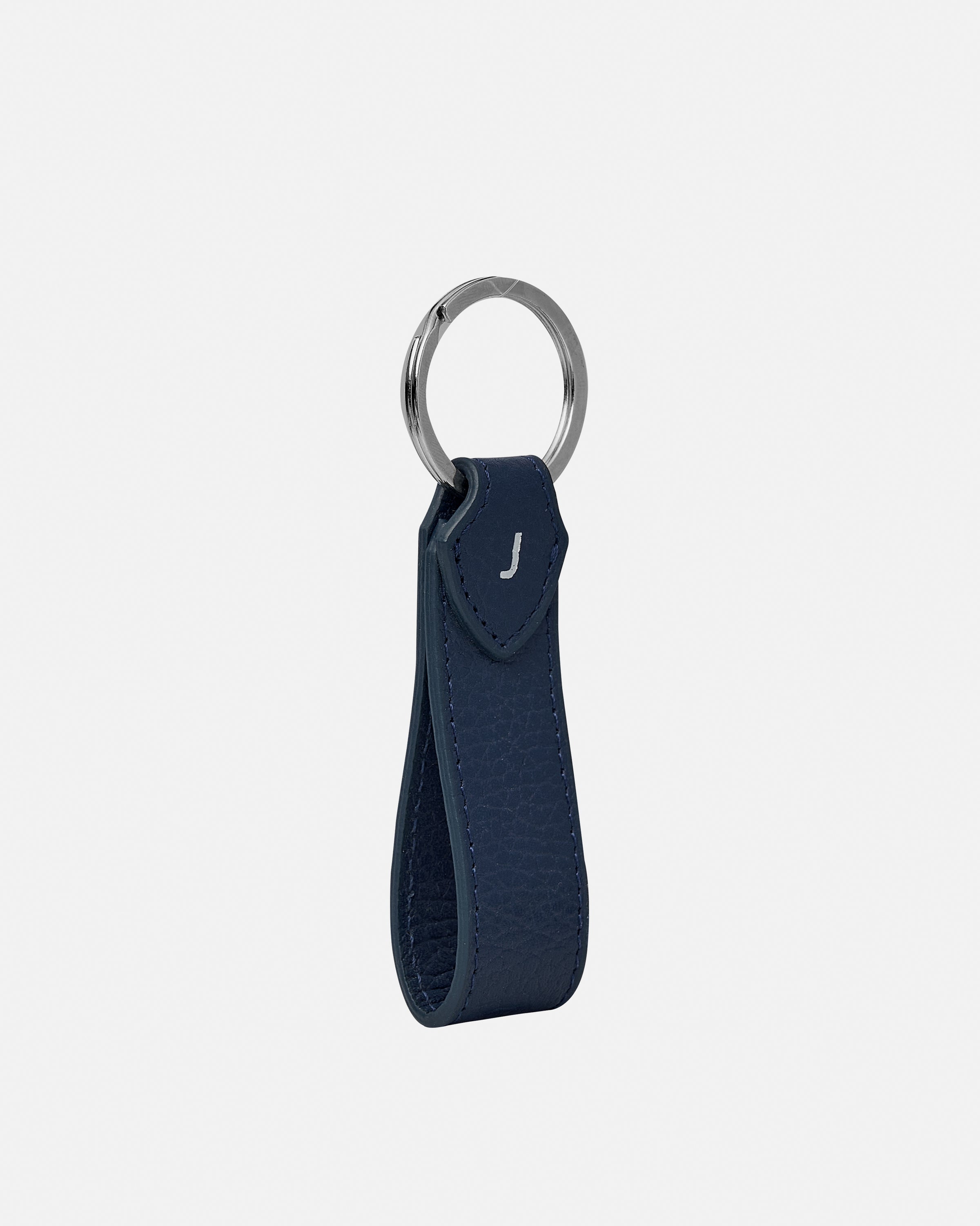 Bruna Key Ring - Navy Blue
