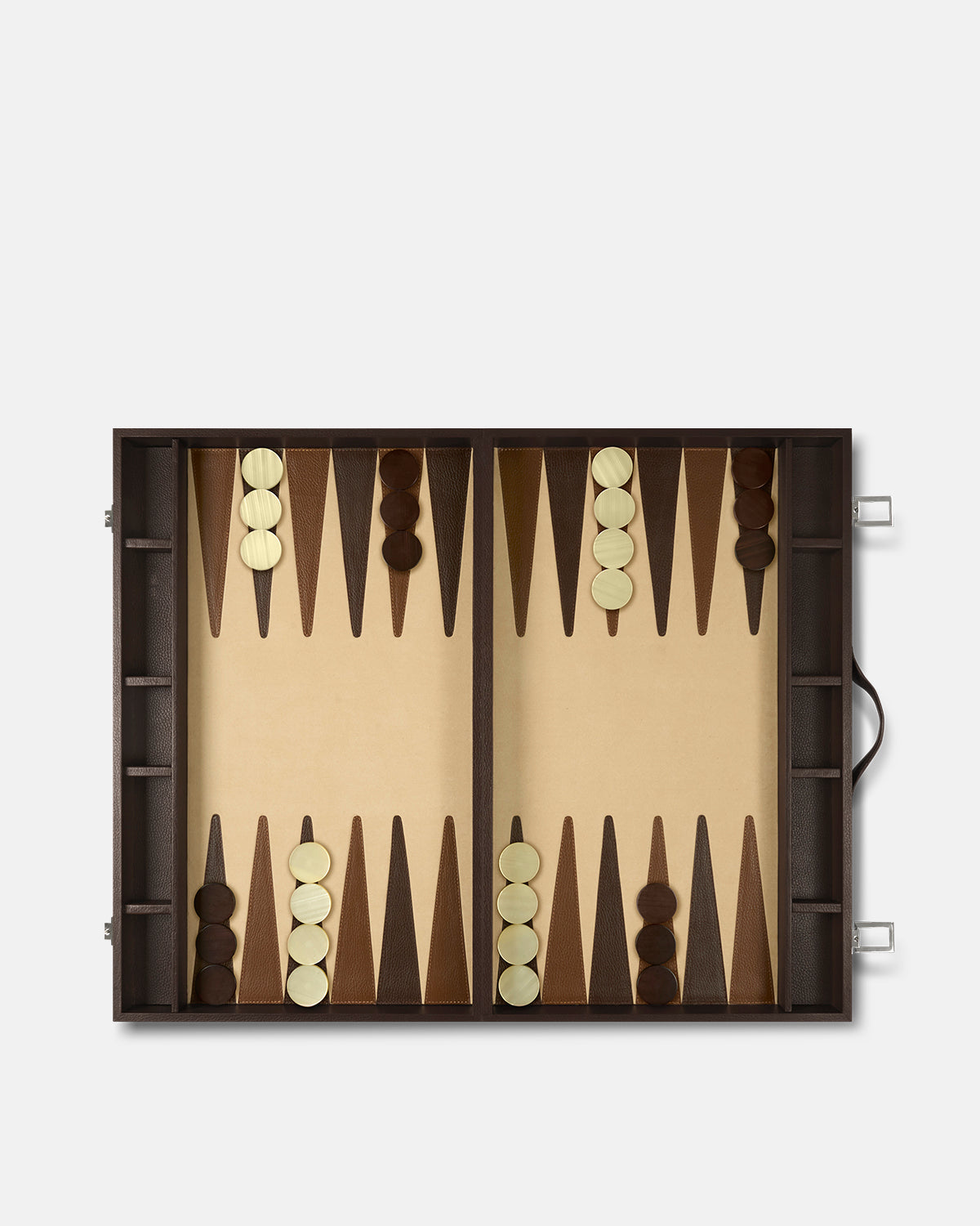 Backgammon Clásico Grande - Espresso