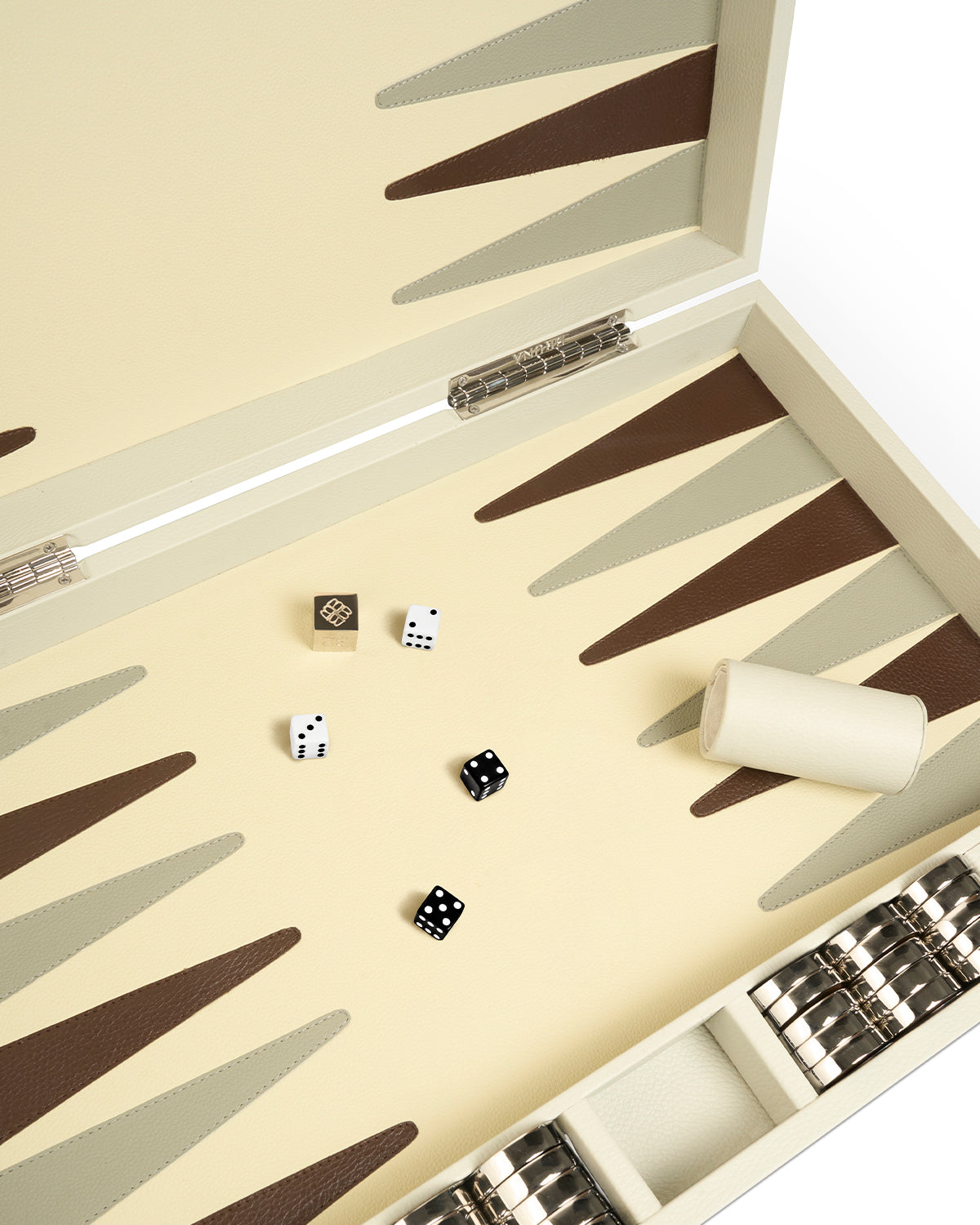 Backgammon Premium Grande - Cream