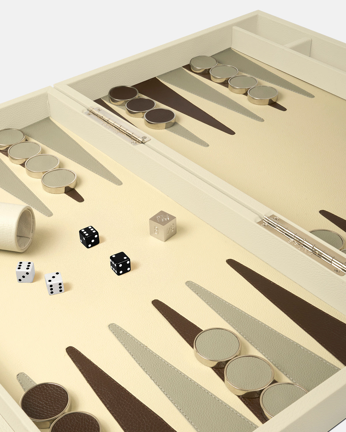 Backgammon Premium Grande - Cream
