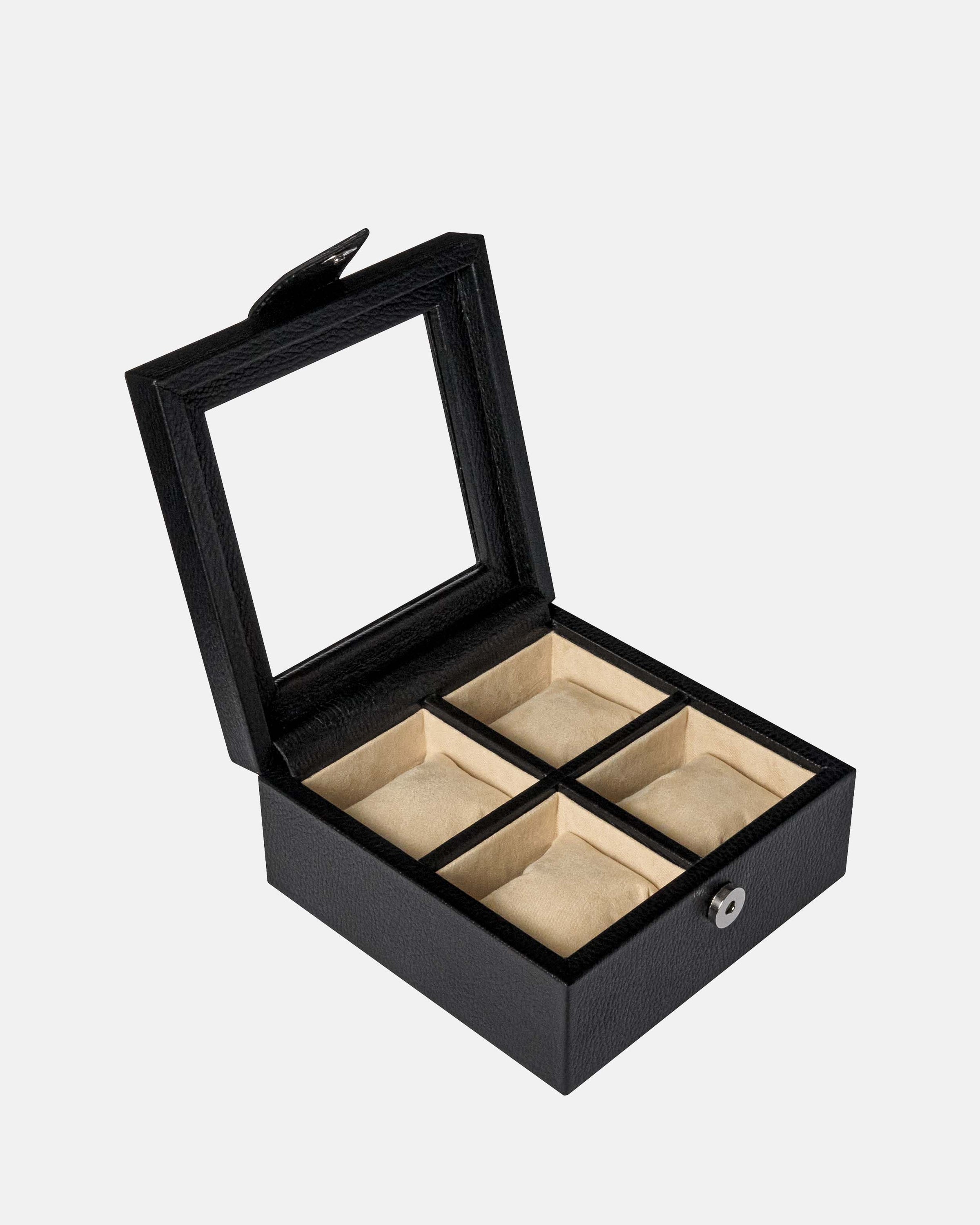Caja 4 Relojes - Black Caviar