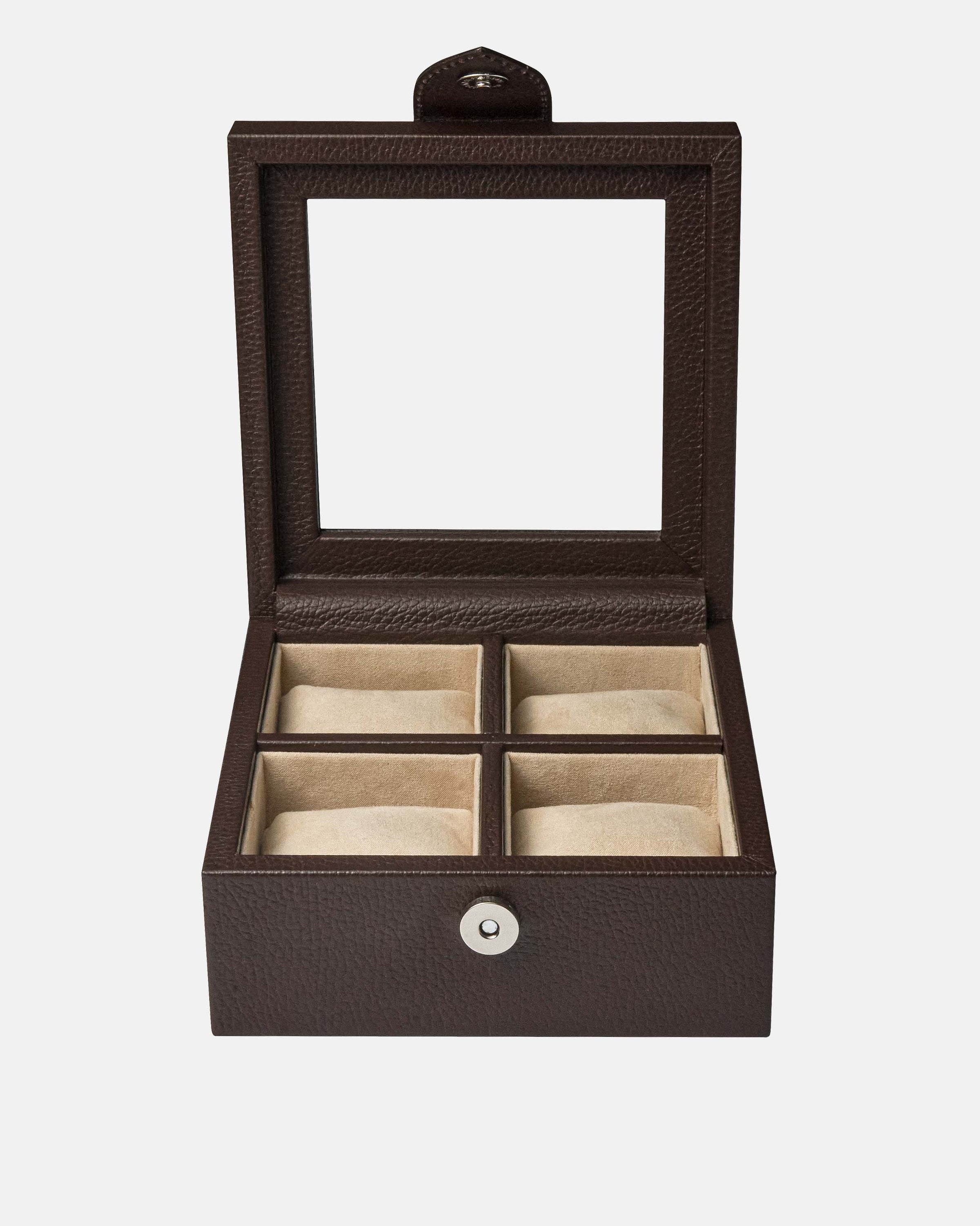 Caja 4 Relojes - Espresso
