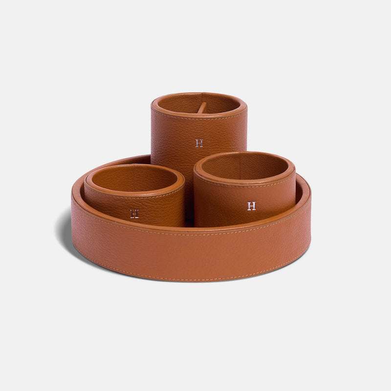 Portalápices con división - Sahara Brown