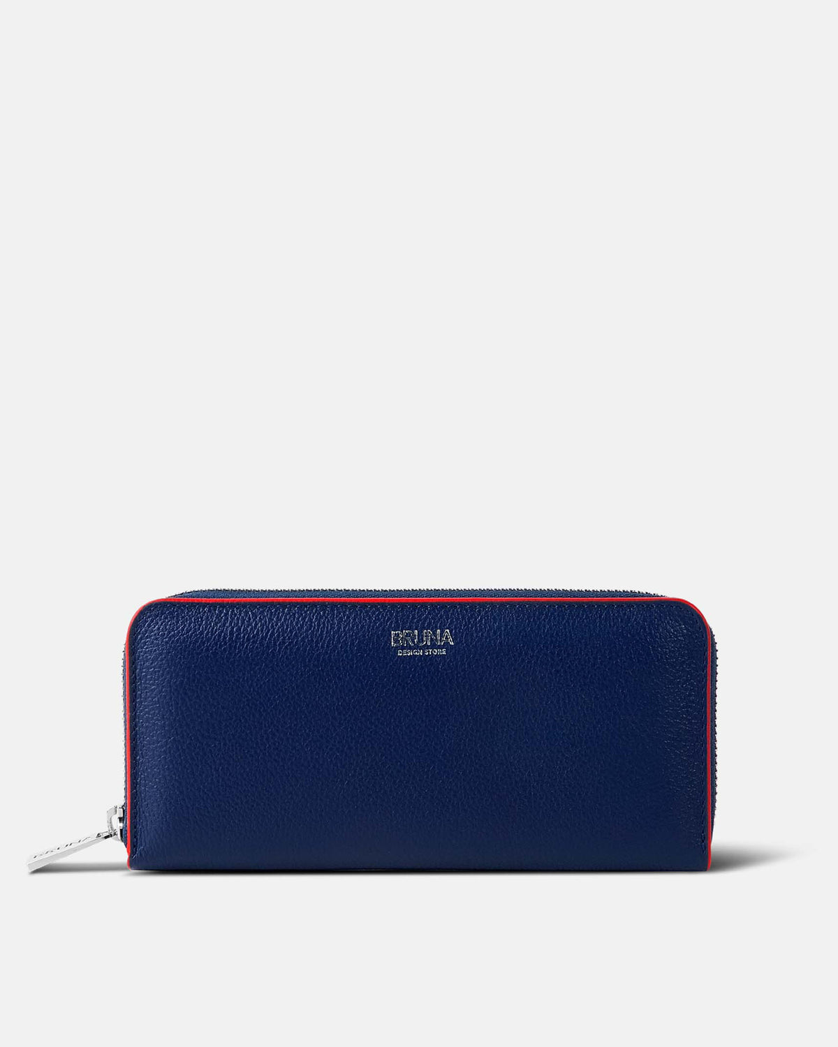 Cartera Kate - Navy Blue (canto rojo)