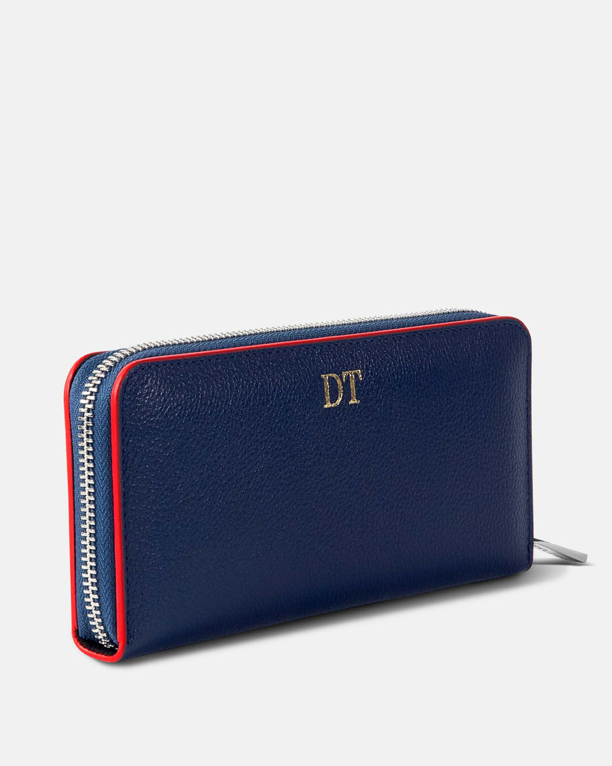 Cartera Kate - Navy Blue (canto rojo)