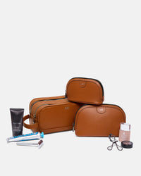 Cosmetiquera Grande - Sahara Brown