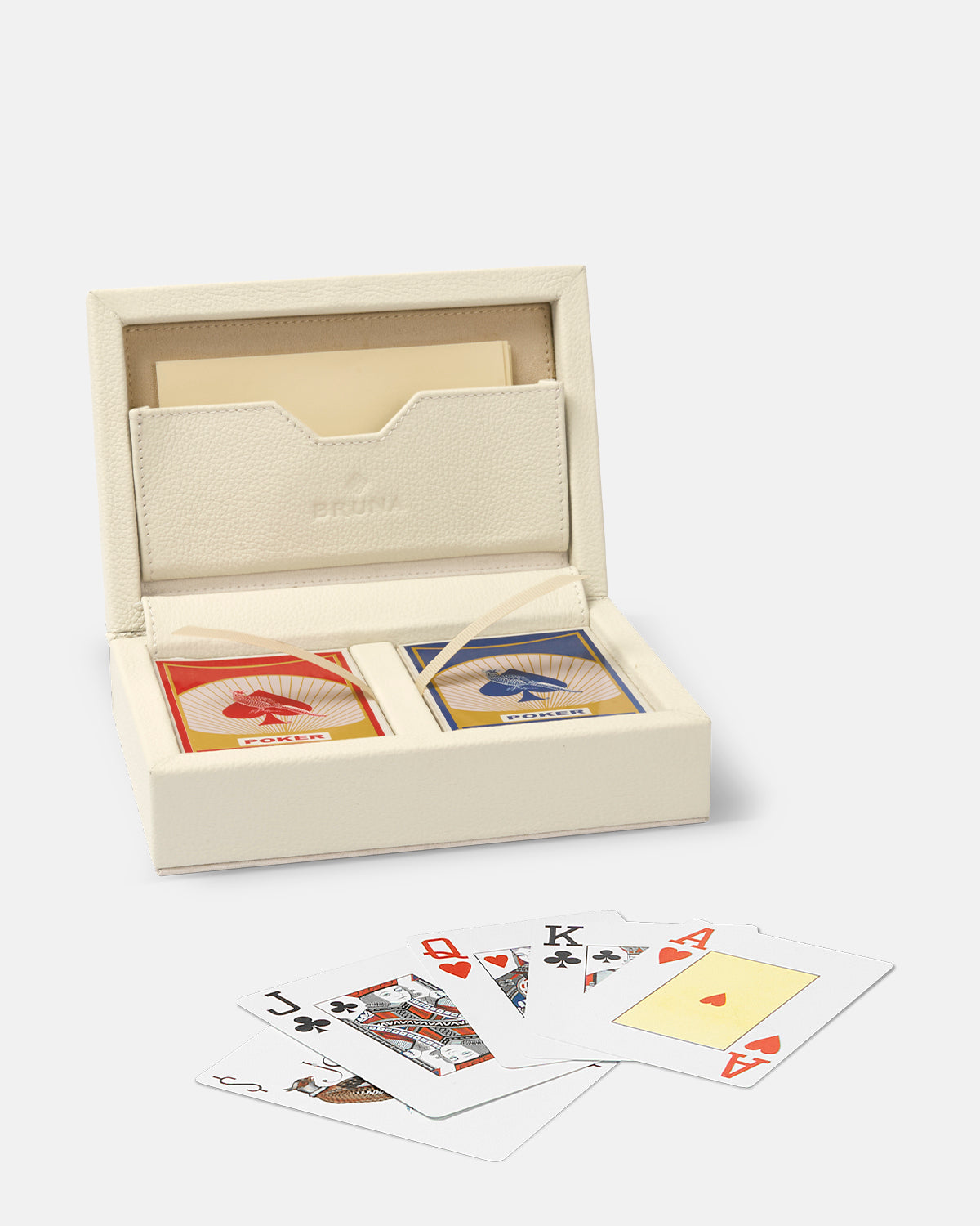 Caja con Naipes - Crema