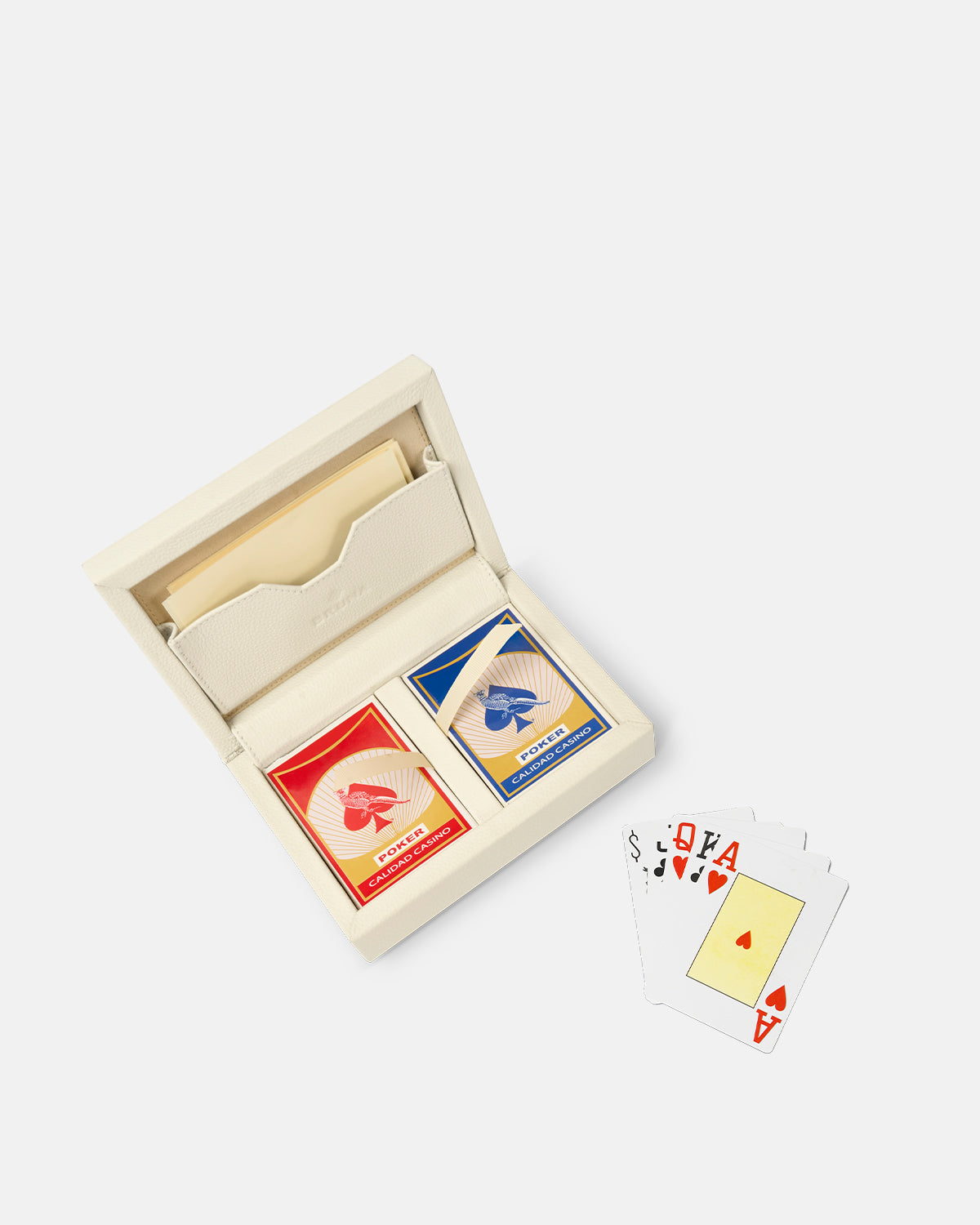 Caja con Naipes - Crema