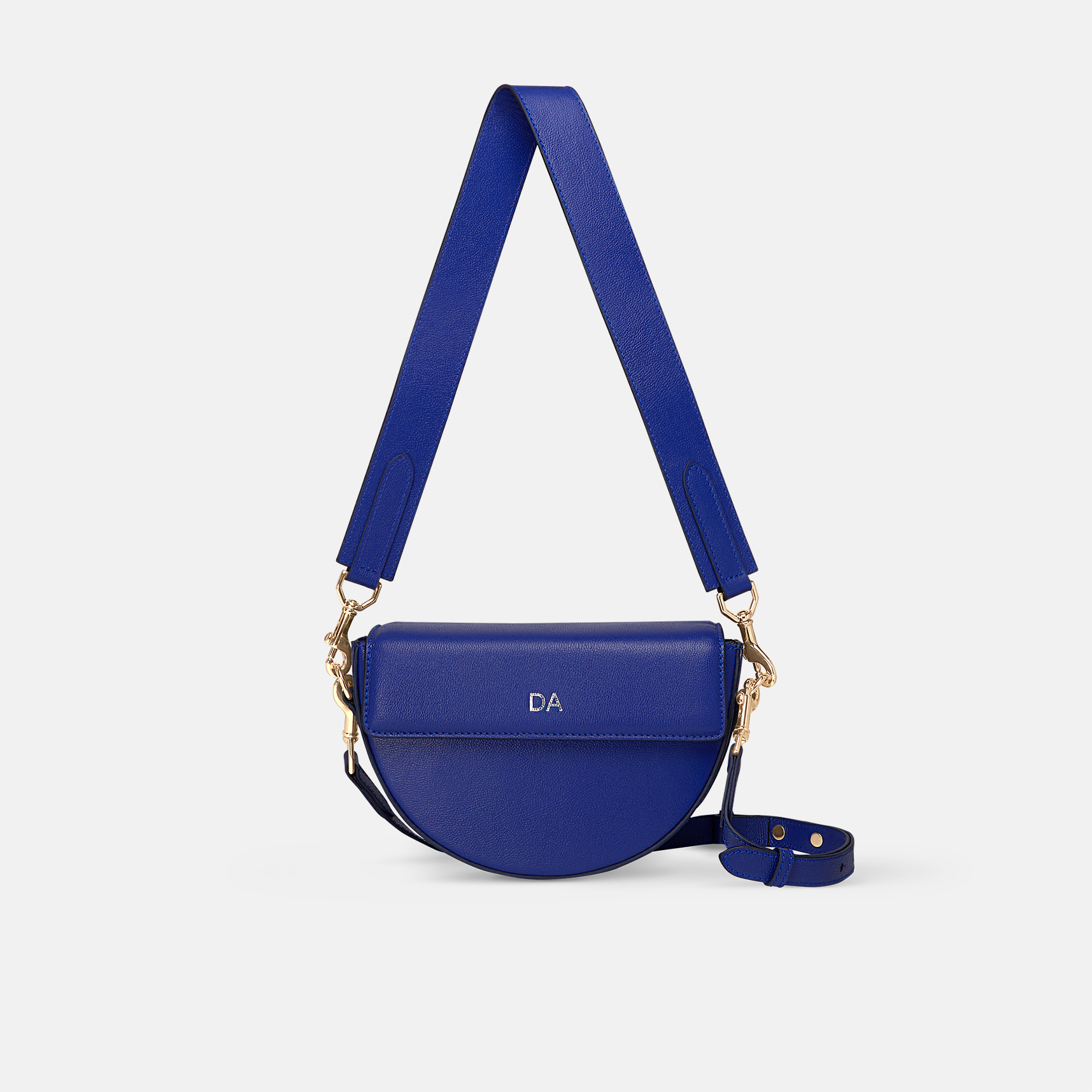 The Crescent Bag - Blue Riviera