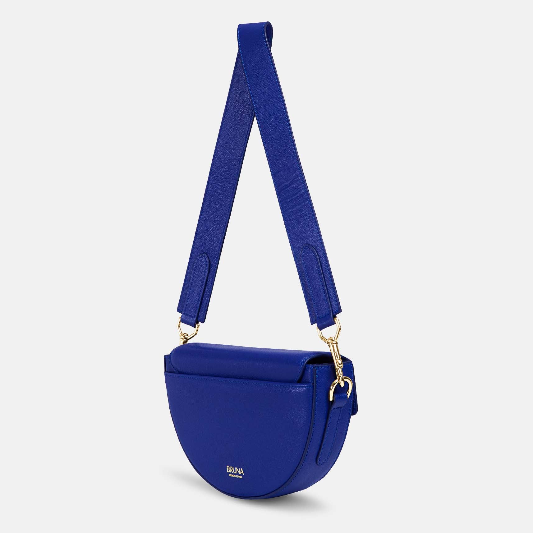 The Crescent Bag - Blue Riviera