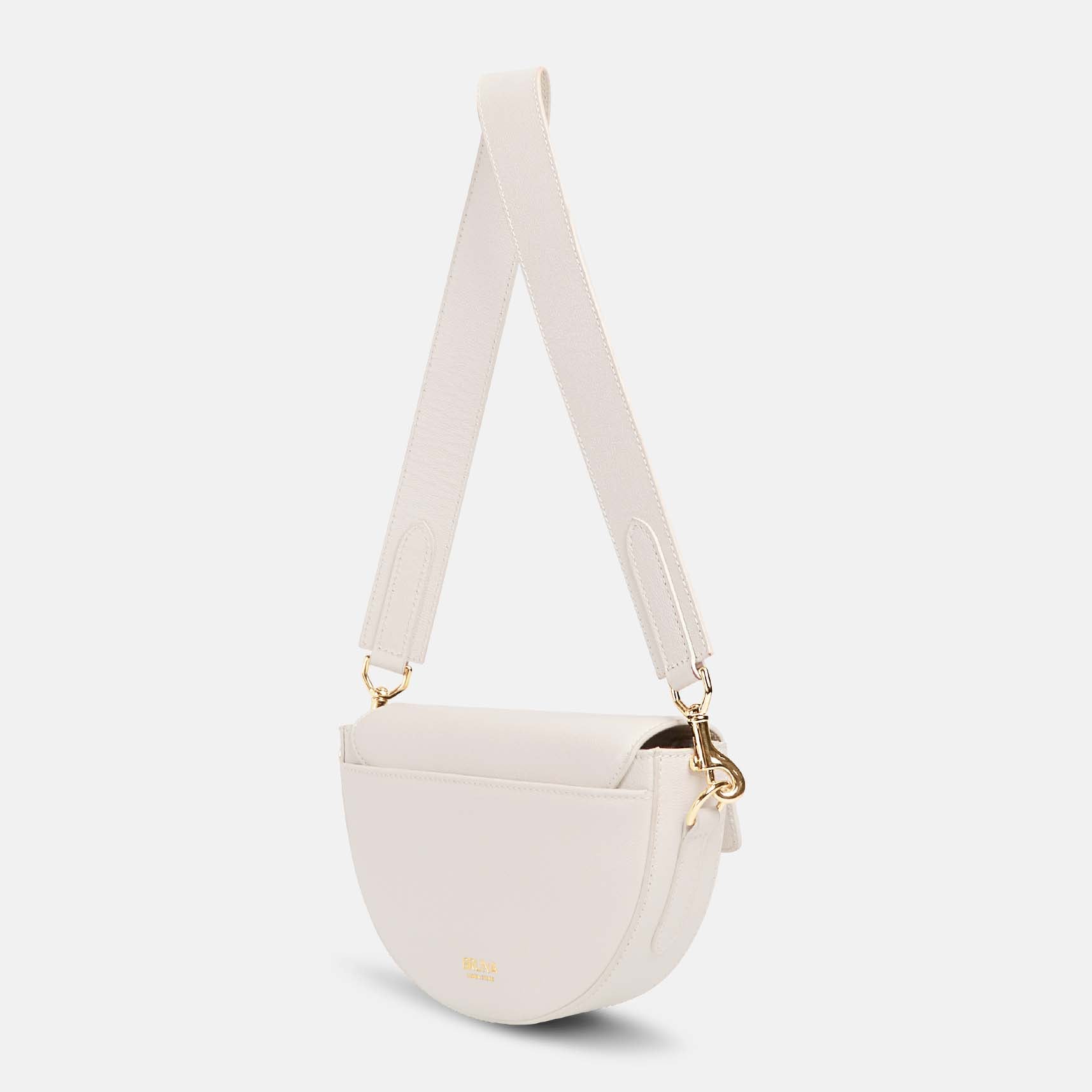 The Crescent Bag - Cream